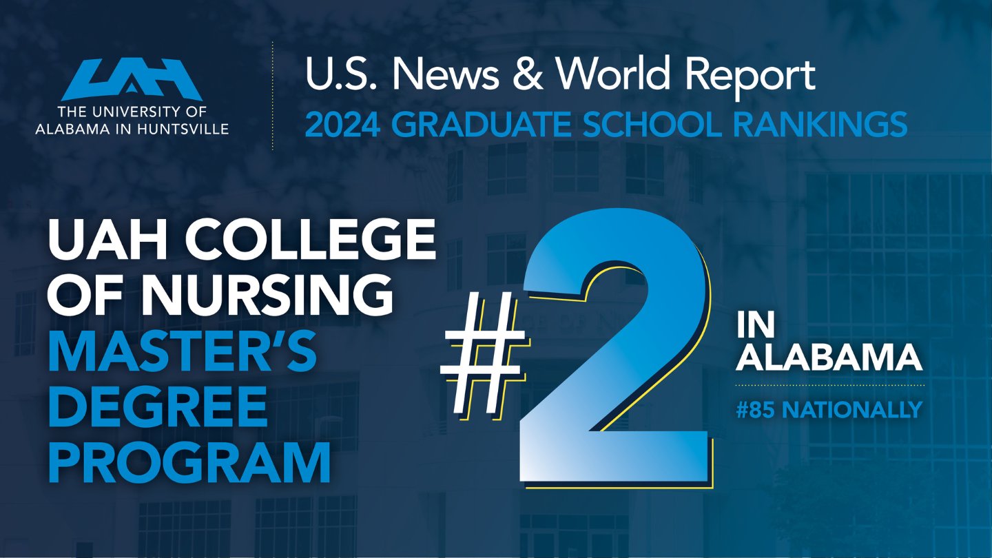 ϲʿ Nursing Master's degree program numer 2 ranking in Alabama